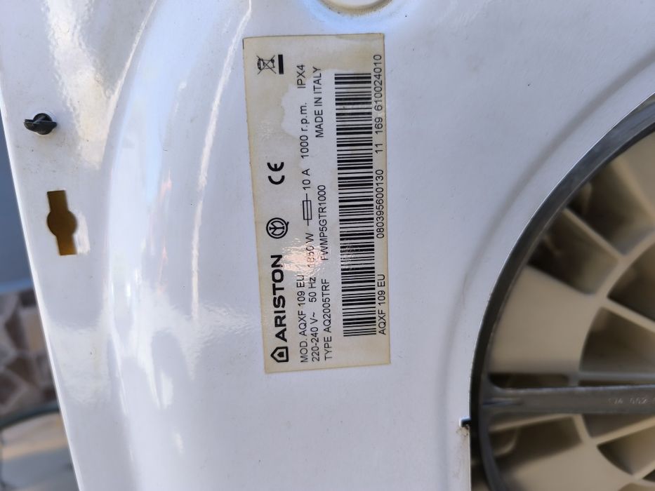 Piese mașina spalat ariston AQXF109EU