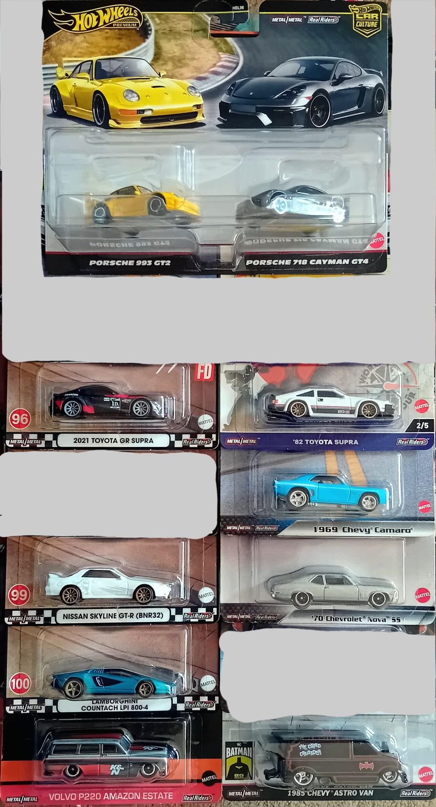 Нови метални колички Хот Уилс/Hot Wheels Premium F&F в 1:64