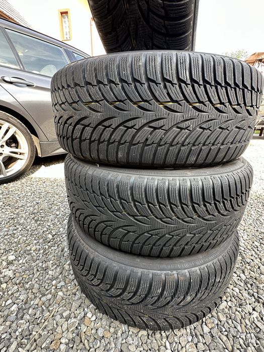 Jante originale audi A4 B9 R17 cu anvelope de iarna