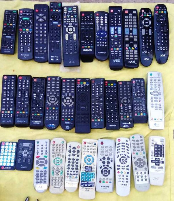 Пульты разные  б.у и новые.