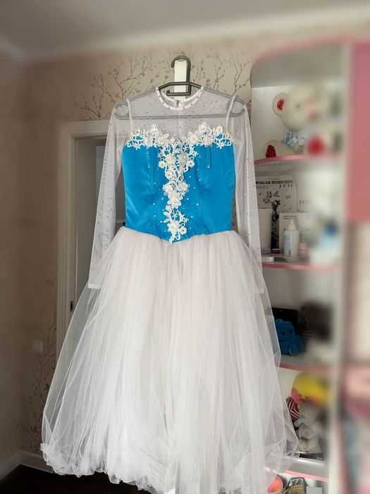 Пышное платье (12-14лет)