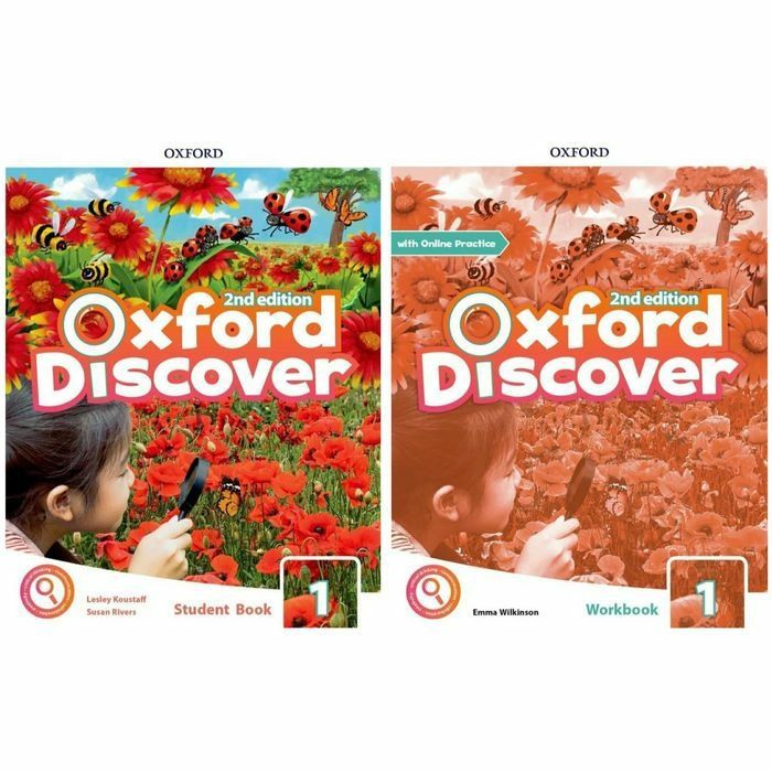 Доставка. Oxford discover 2nd edition 1-6 часть, цветные копии