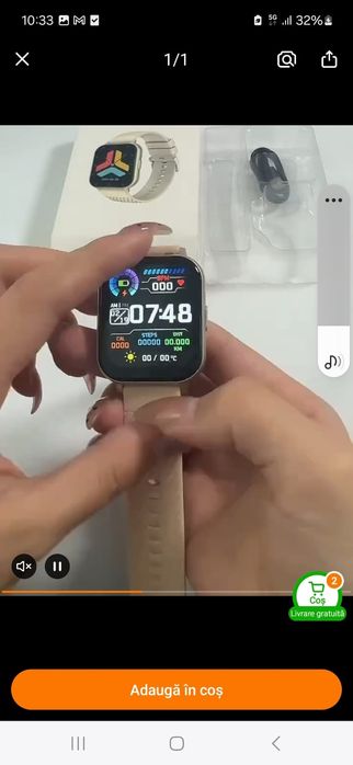 Smartwatch ' -Ceas deștept Are multe functii