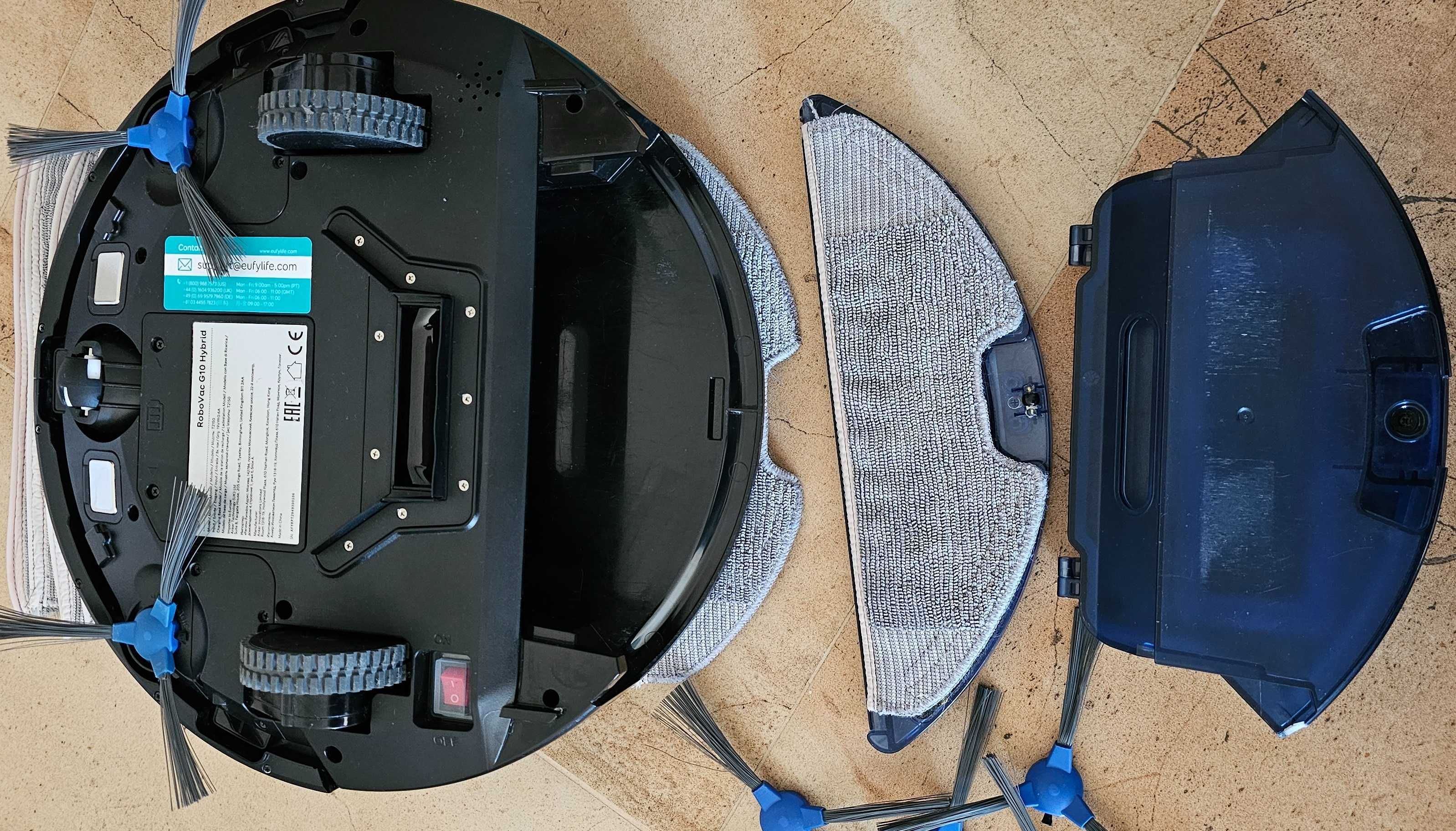 Робот Прахосмукачка Eufy RoboVac G10 Hybrid