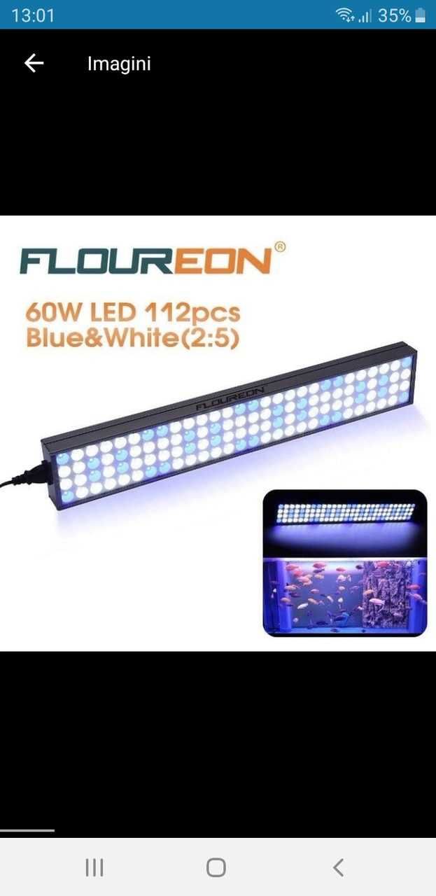 Lampa acvariu 60 cm Floureon