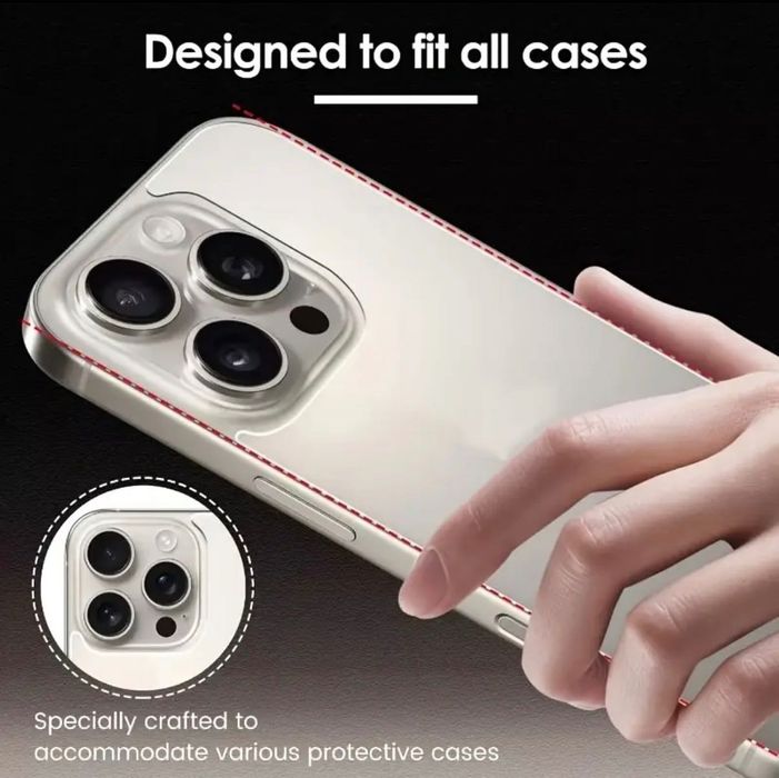 Заден протектор за гръб за iPhone 15 Pro