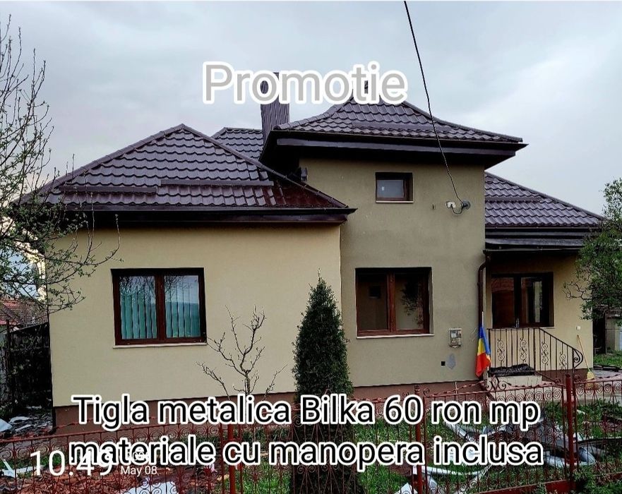 Vindem ai montam țiglă metalica bilka