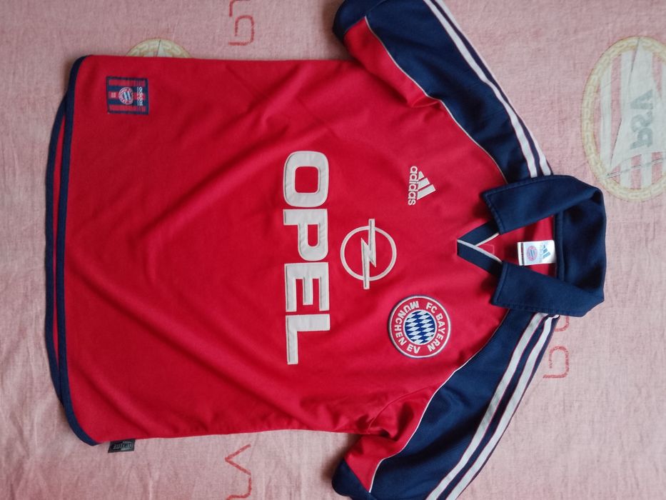 Tricou Fotbal Vintage Bayern Munchen #13 Paolo Sergiu