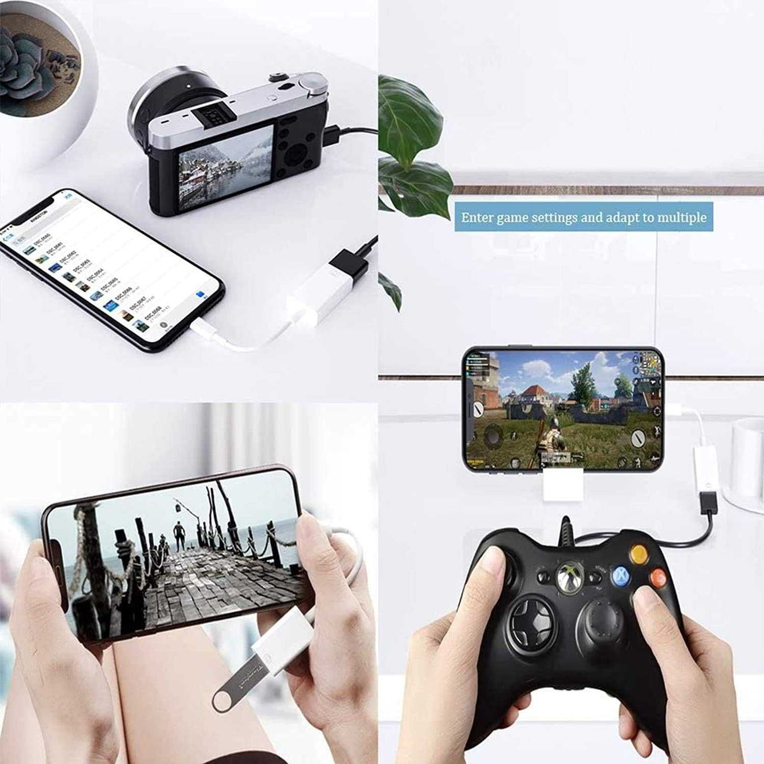 Адаптер Lightning към USB за камера за iPhone