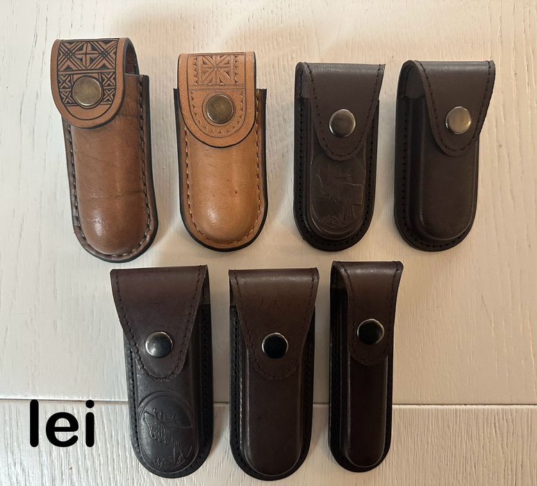 Teaca din pielea, Husa pentru Briceag , cutite