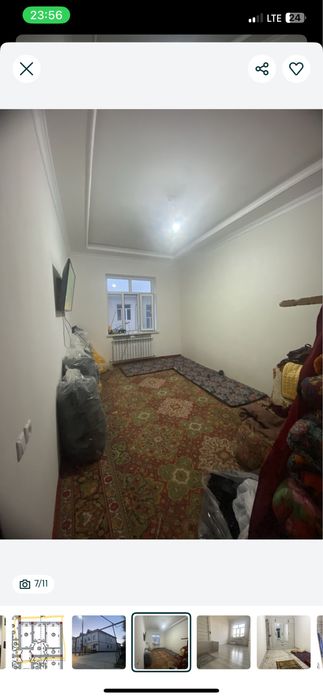 Yengi kadastrli 2-honalik 50m2 dom sotiladi 33300$ tayyor yashaladigan