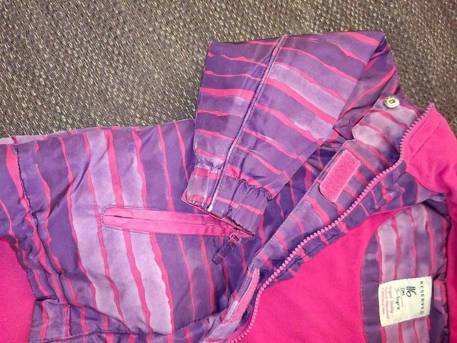 Ски екип за момиче, размер 110, за 5 г