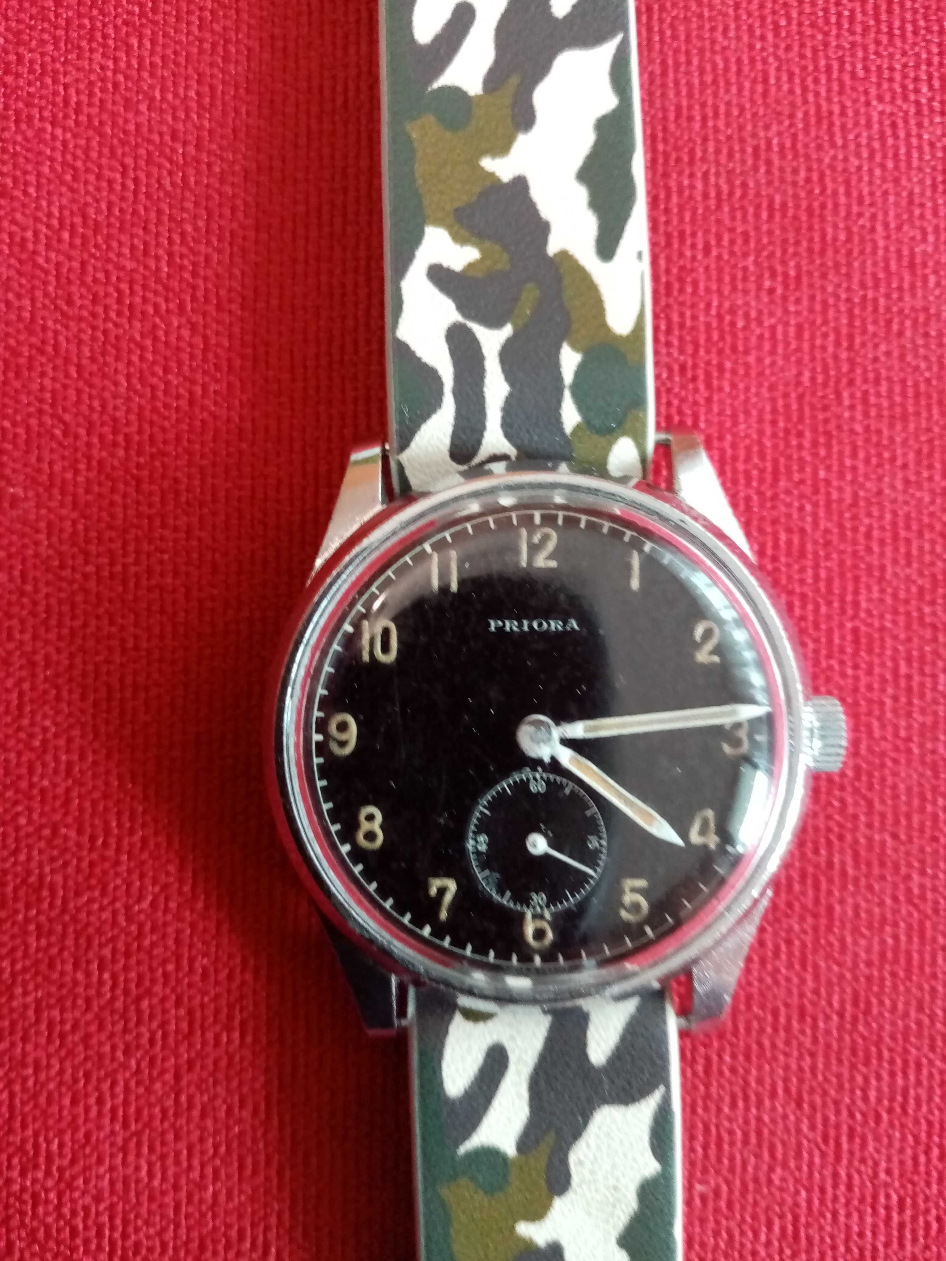 PRIORA Swiss Military Vintage 1930 г. 17 rubis механичен часовник