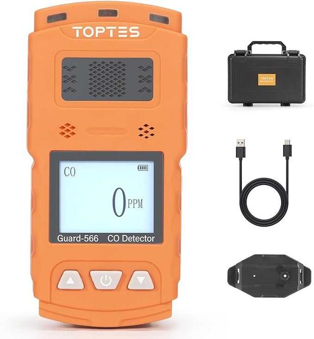 TopTes Guard-566 Преносим детектор за въглероден оксид