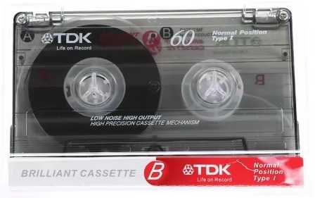 Caseta audio TDk sigilata 60min