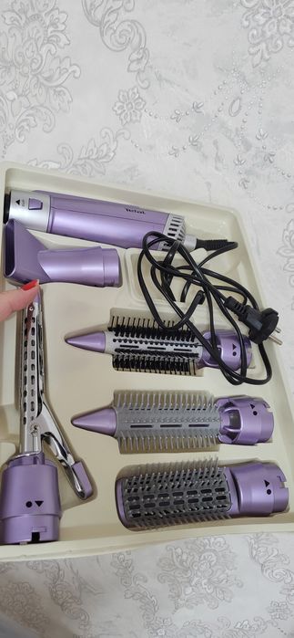 Мультистайлер / Фен-щетка Tefal 5-в-1 (Set de Moldeador)