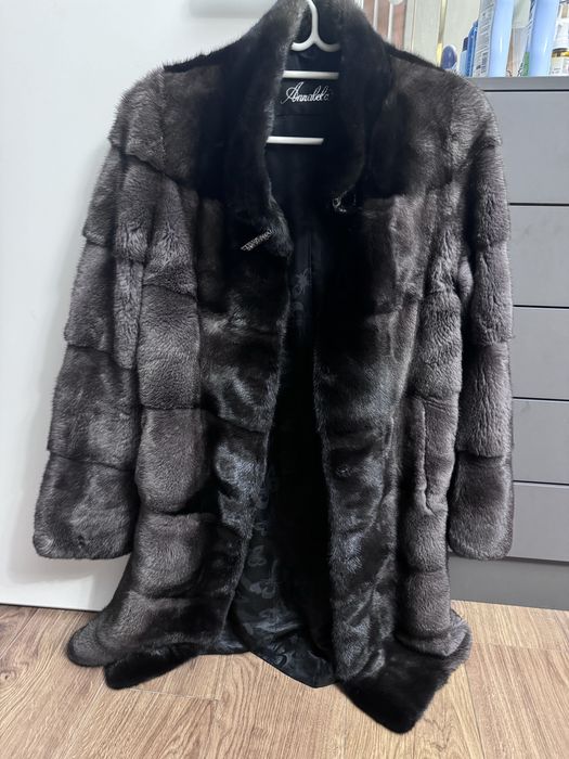 Продам норковую шубу L,XL