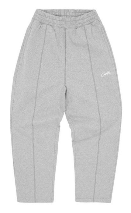 Оригинални панталони Corteiz HMP Open Hem- Gray (Л, отговаря на XL)