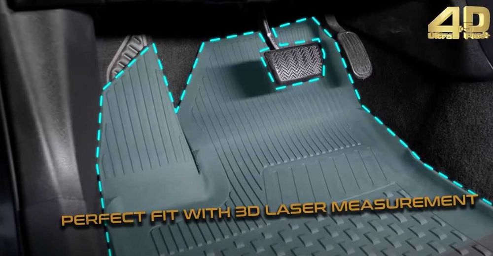 Гумени стелки Toyota Auris, CHR, Corolla по модел 4D, стелки Тойота