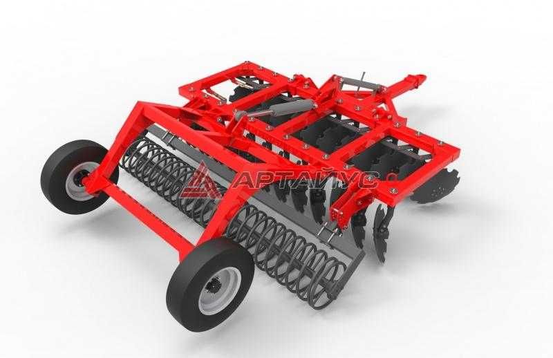 Борона дисковая прицепная, планчатый каток	 БДМ-2,4х2П(А)