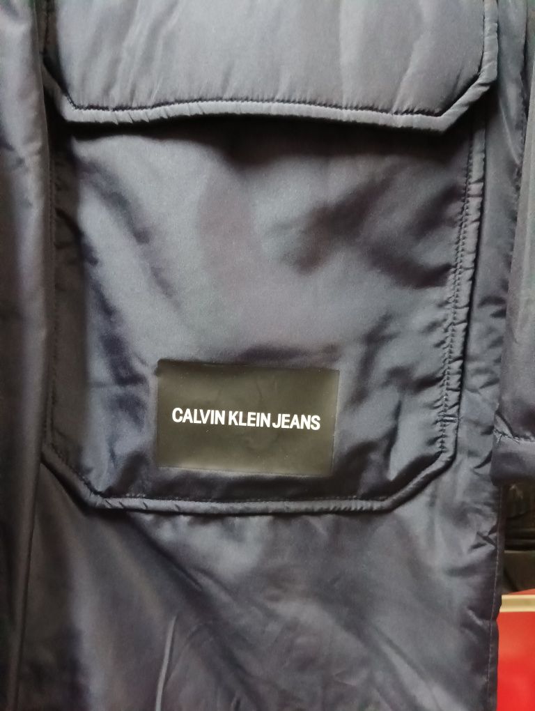 Оригинална мъжка парка Calvin Klein M L нова яке Калвин Клейн
