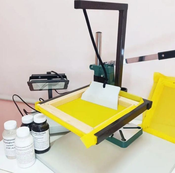 Готовый бизнес продаю станок для шелкографии