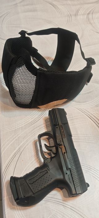 Masca protectie Airsoft Stalker EVO Neagra