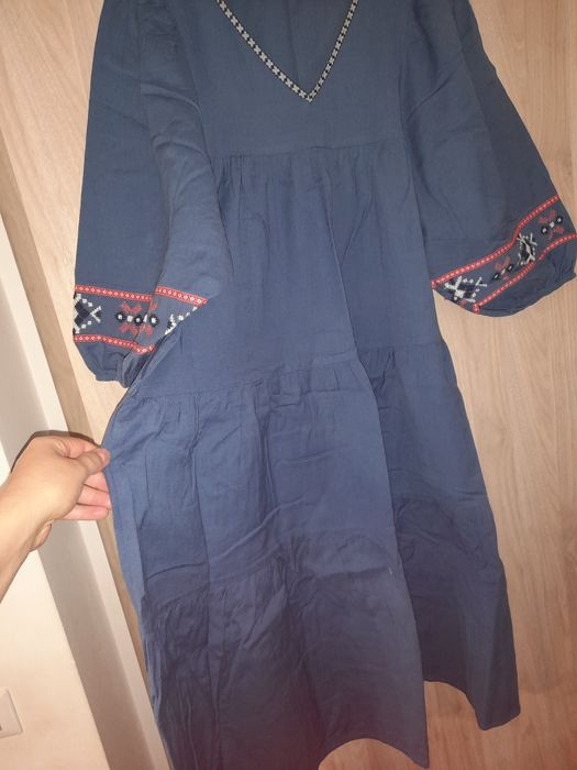 Rochie oversize,foarte lejera noua fara eticheta cu motive traditional