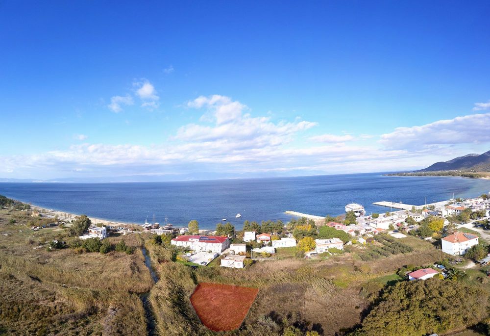 Скала Принос, о-в Тасос-парцел 805 кв.м до морето, идеален за каравана