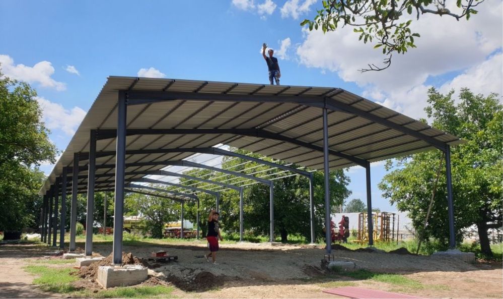 Construim hale si structuri metalice din europrofile la super pret