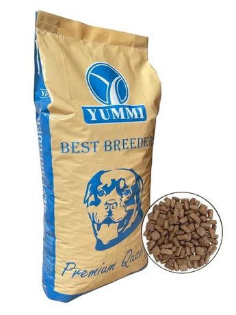 Корм для собак YUMMI Premium quality мясное ассорти 20 кг