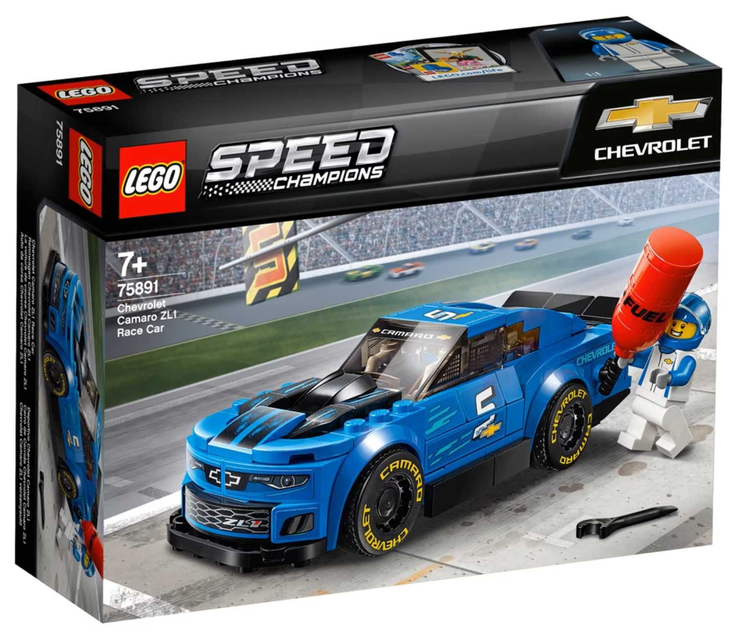 LEGO Speed Champions 75891 - НОВО - Chevrolet Camaro ZL1