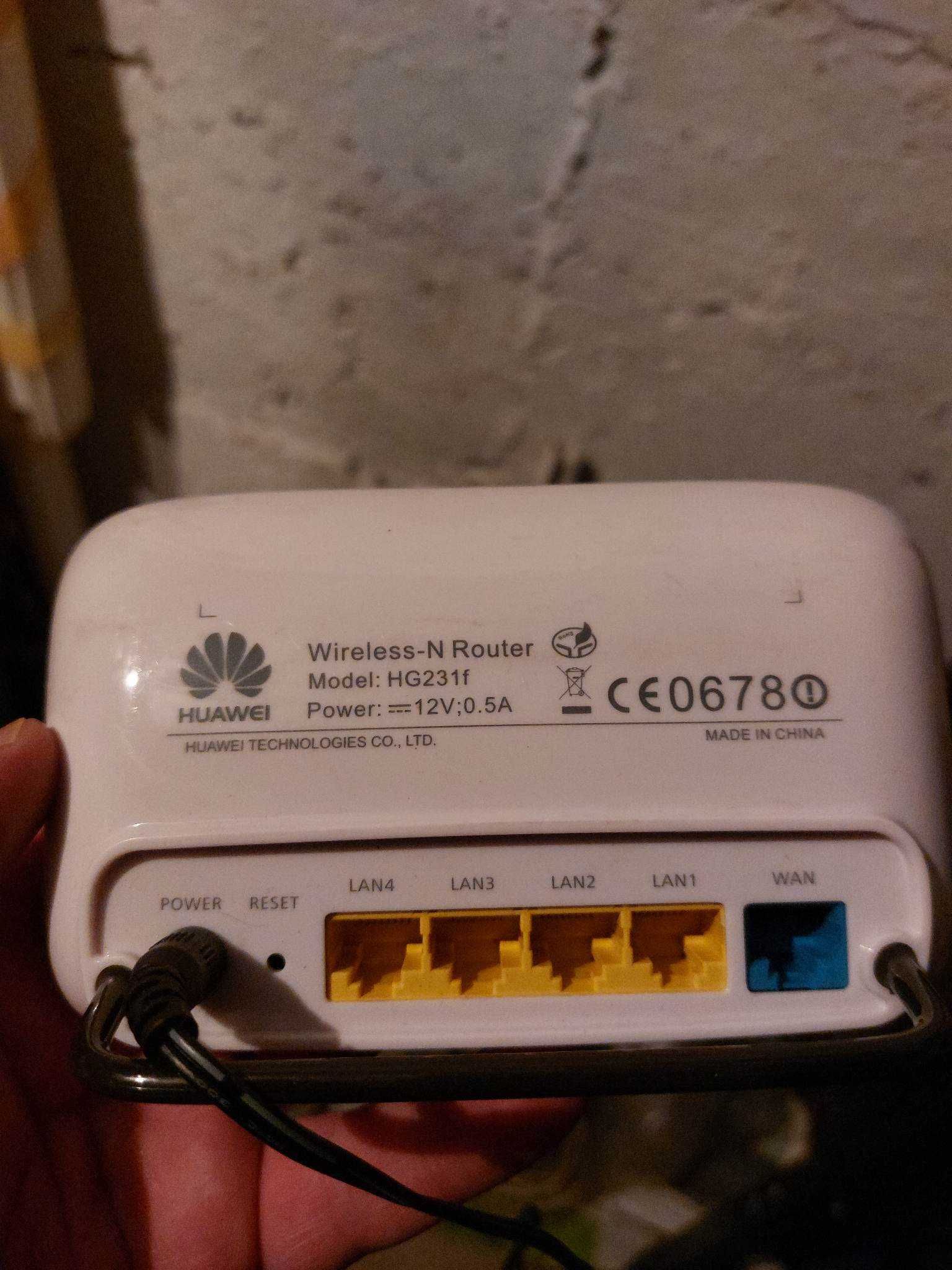 Рутер безжичен wi-fi Huawei hg231f