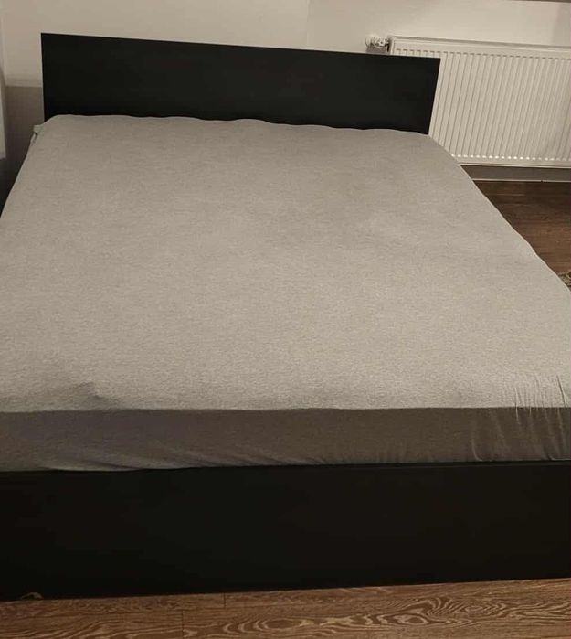 Vand pat dublu 160/200 cu saltea - Lems