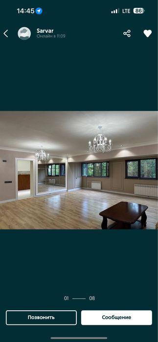 Лабзак ц-12 4в3/2/9 110 квадрат сотилади