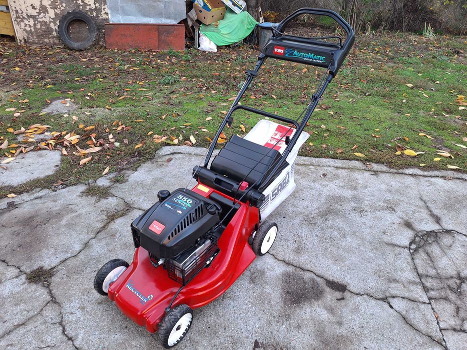 Косачка Briggs 12 бр. 5к.с. самоходна алуминиева мулчираща с кош