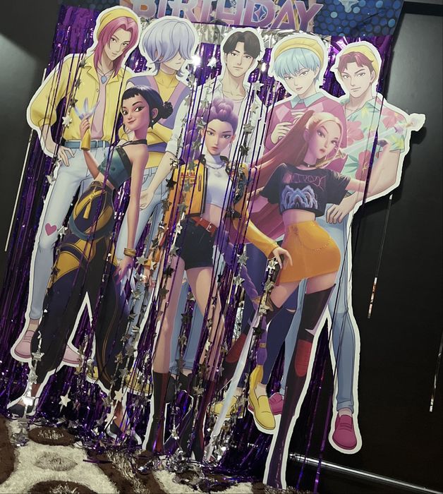 Panou decorativ pvc printat Huntrix