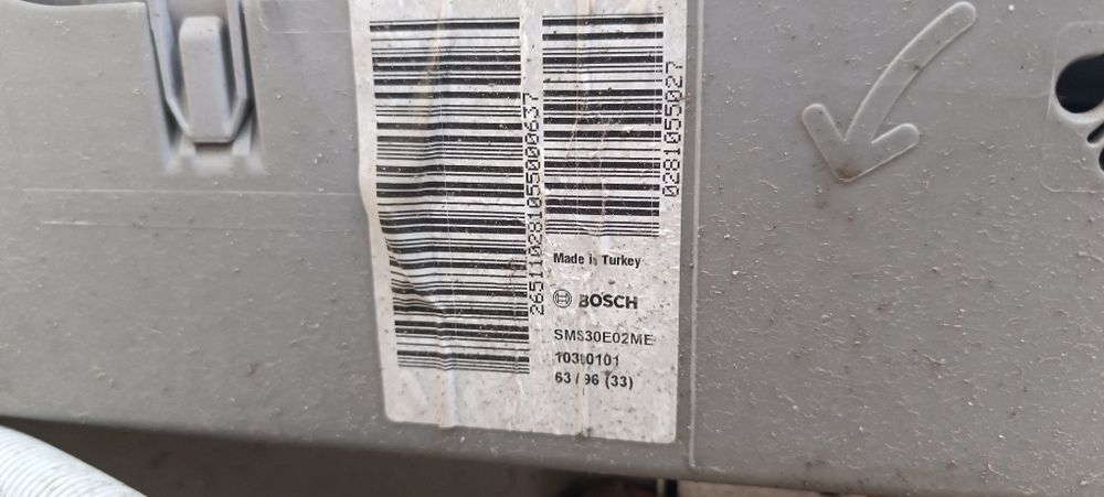 Bosch SMS30E02ME — посудомоечная машина (рабочая, 12 комплектов)