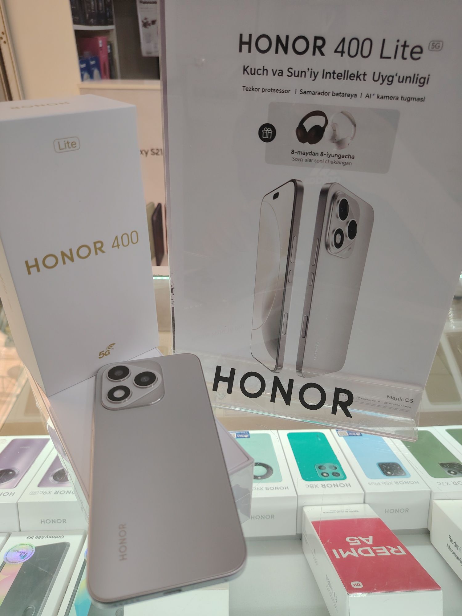 Honor 400 Lite 5g New 2025 Orginal Optom Uzimei