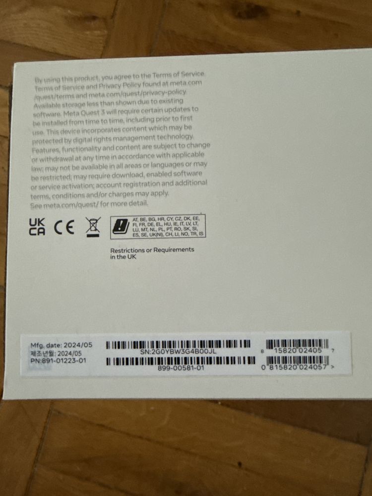 Meta Quest 3 128Gb