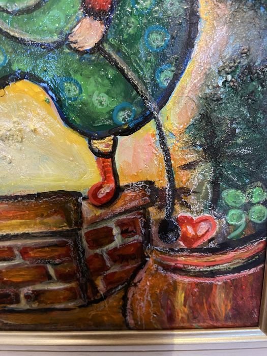 Коминочистач картина акрил кристали вълна 20/40