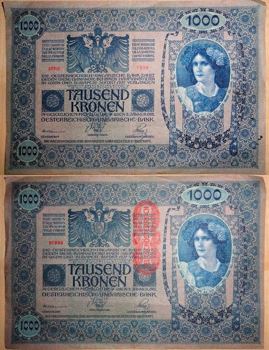 Bancnote vechi străine - SCHIMB