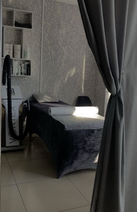 Массаж и пилинг.