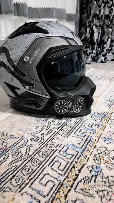 Casca motocicleta.