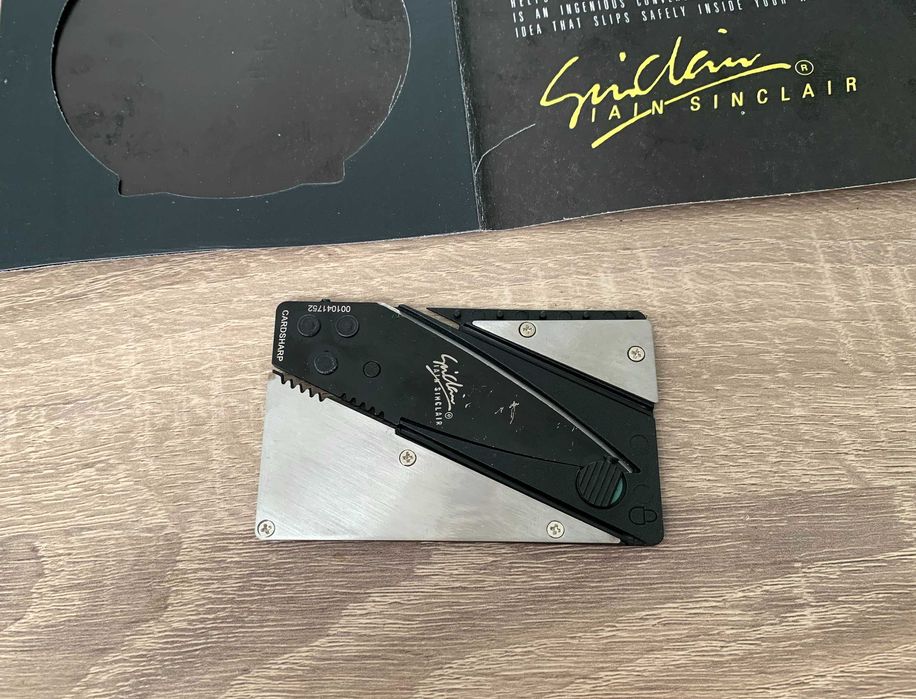 Cutit briceag, card de buzunar NiceGift - colectie - cadou