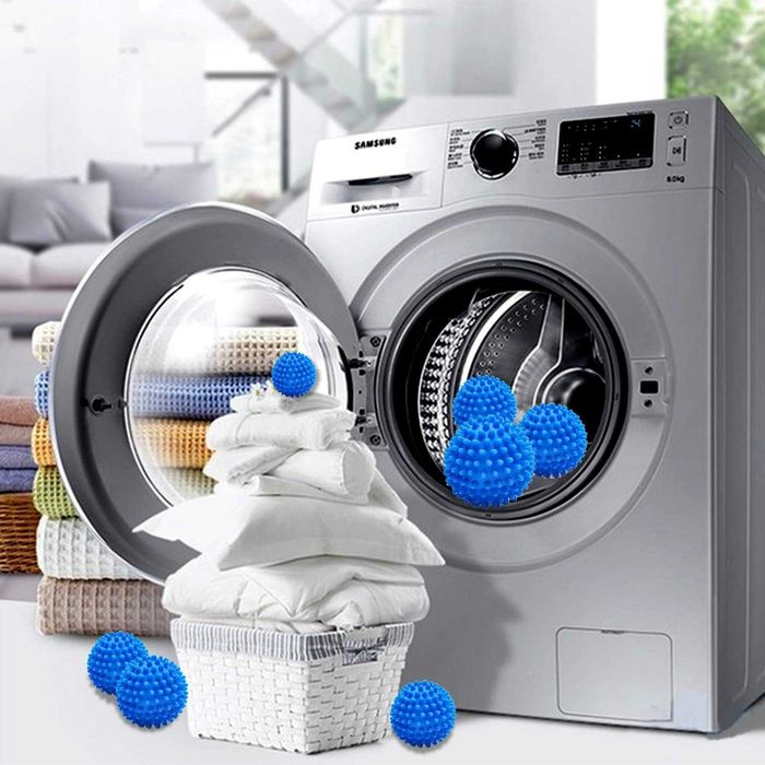 Set 4 bile pentru masina de spalat si uscator impotriva sifonarii 7 cm