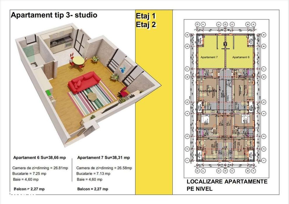 IMI Residence - Comision 0 - Apartament cu o camera, 38 mp