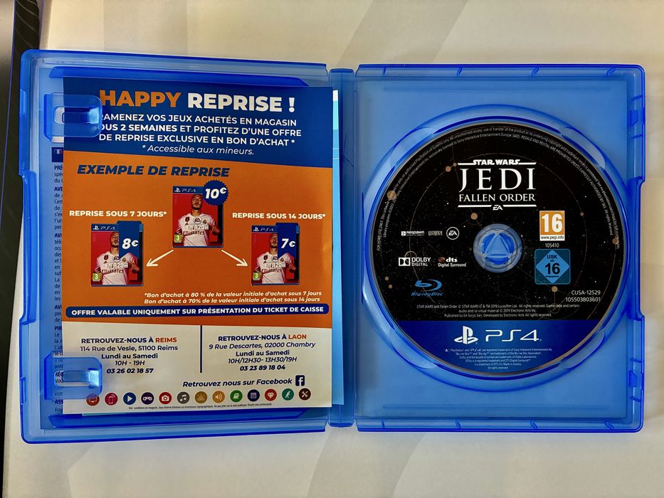КАТО НОВА Star Wars Jedi Fallen Order PS4 / PS 4 / PS5 / PS 5
