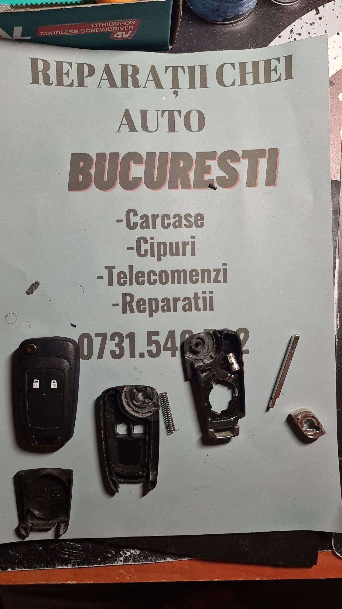 Reparatii chei auto BUCURESTI - Salajan
