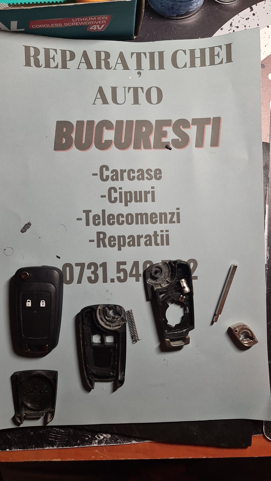 Reparatii chei auto